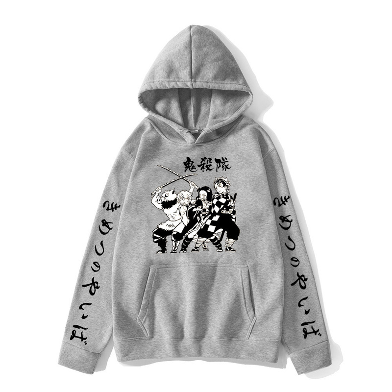 

Four pattern men is a 3D printed hoodie visual impact party top punk goth round neck high quality American sweater hoodie, Black