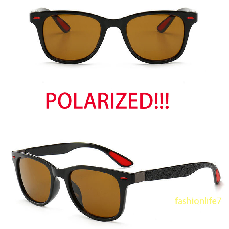 

designer Sunglasses wayfarer liteforce scuderia F collection 4195 fashion casual driving polarized colorized film lenses TR-90 frame classic, White;black