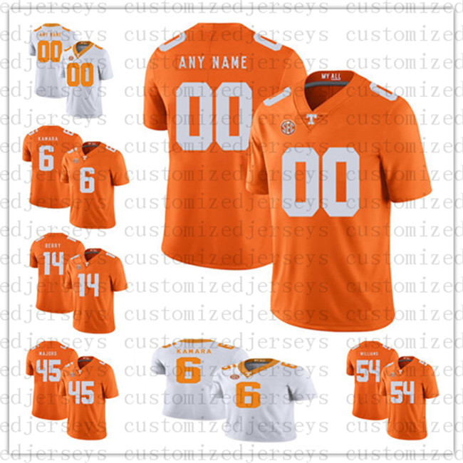

Custom NCAA College Tennessee Volunteers Peyton Manning Football Eric Berry Kamara 11 Austin Smith Jerseys Any name number Stitched -5XL, As pics