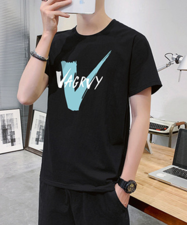 

672.Men's Clothes T Shirts Spring Summer Cotton Fake Two-piece Fashion Casual O-neck Men Streetwear Korean Loose Long-sleeved Pullover Hoodies, Yellow