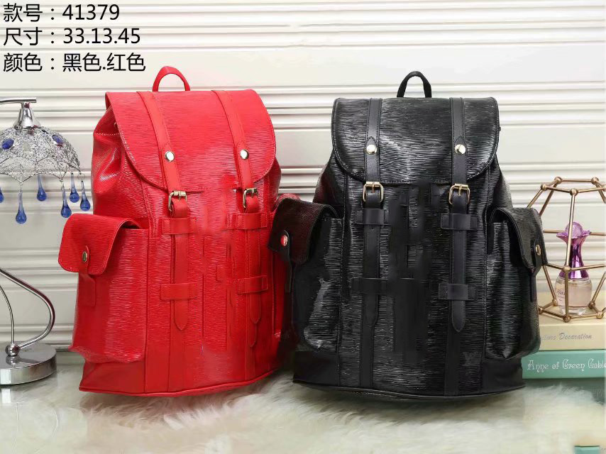 

Luxury Backpack Designer Rucksack Double Shoulder Straps Backpacks Men Women School Bag Leather Bags Lady Purses Duffle Luggage by fenhongbag, 19
