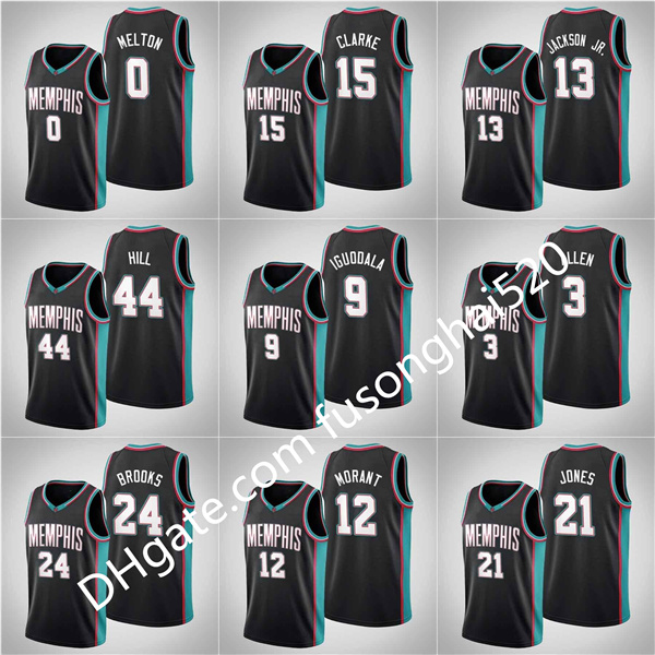 

Print Men's Women kids Any player Ja Morant Jaren Jackson Jr. Dillon Brooks City Brandon Clarke Black Blue Basketball Jersey New Uniform, Black;red