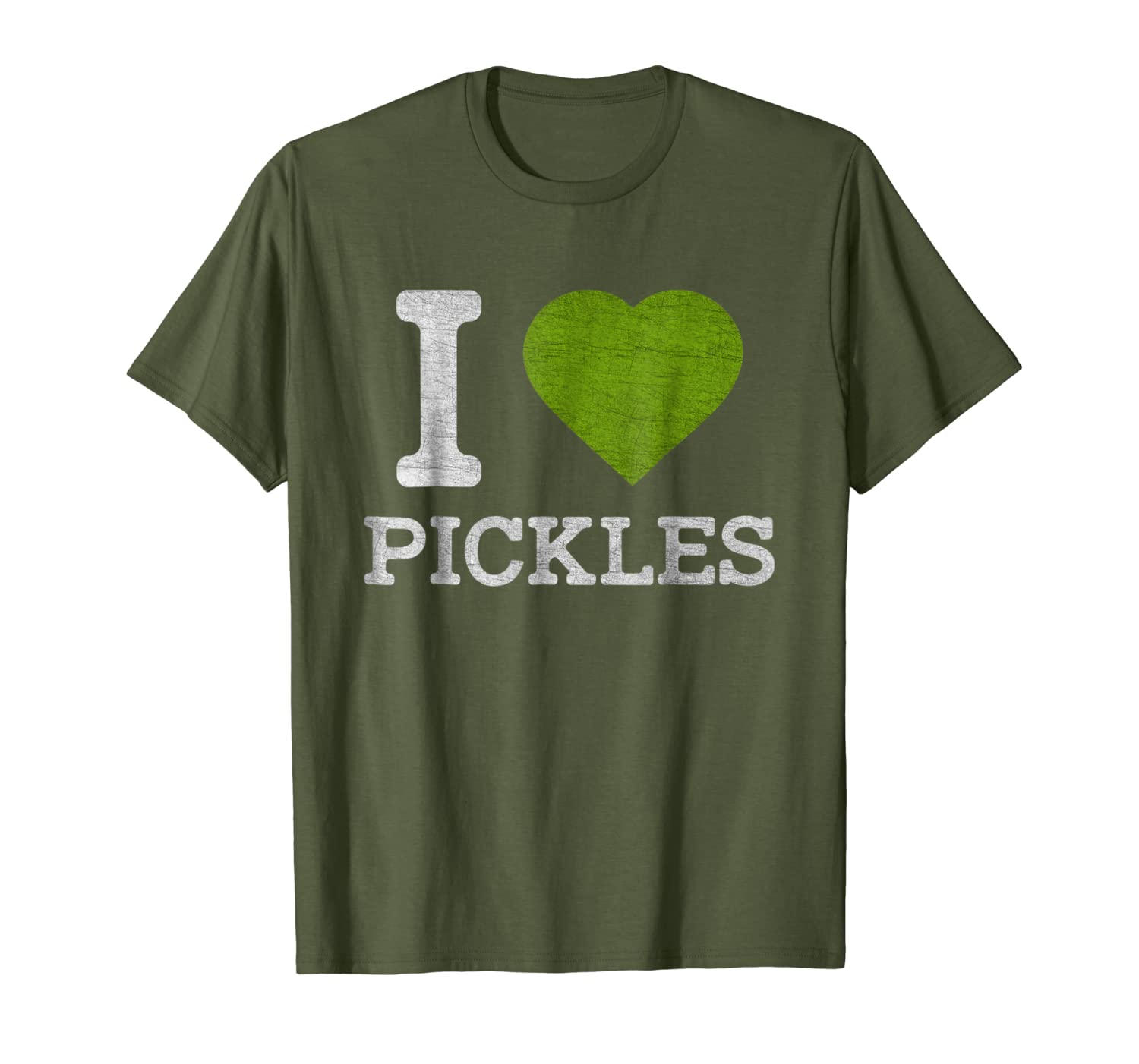 

i love pickles shirt - funny t shirts for men women, White;black