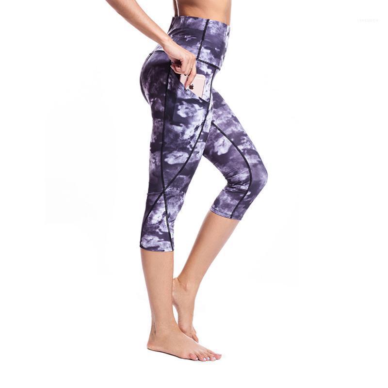 

Women's Pants & Capris TOIVOTUKSIA Women Calf-length Leggings High Waist Tummy Control Workout Non See-Through Gym Sport Pants1, Black;white