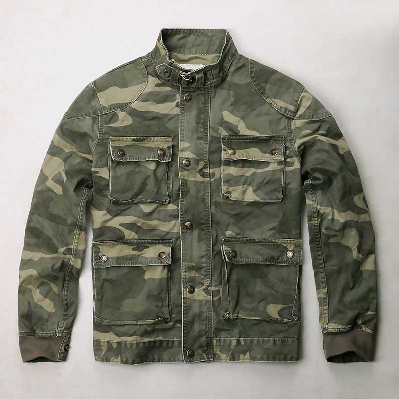 

2021 New Military Style Men Bed Army Green Casual Airjacket Cotton Load Jacket Winter Clothes Man Tr0g, Black