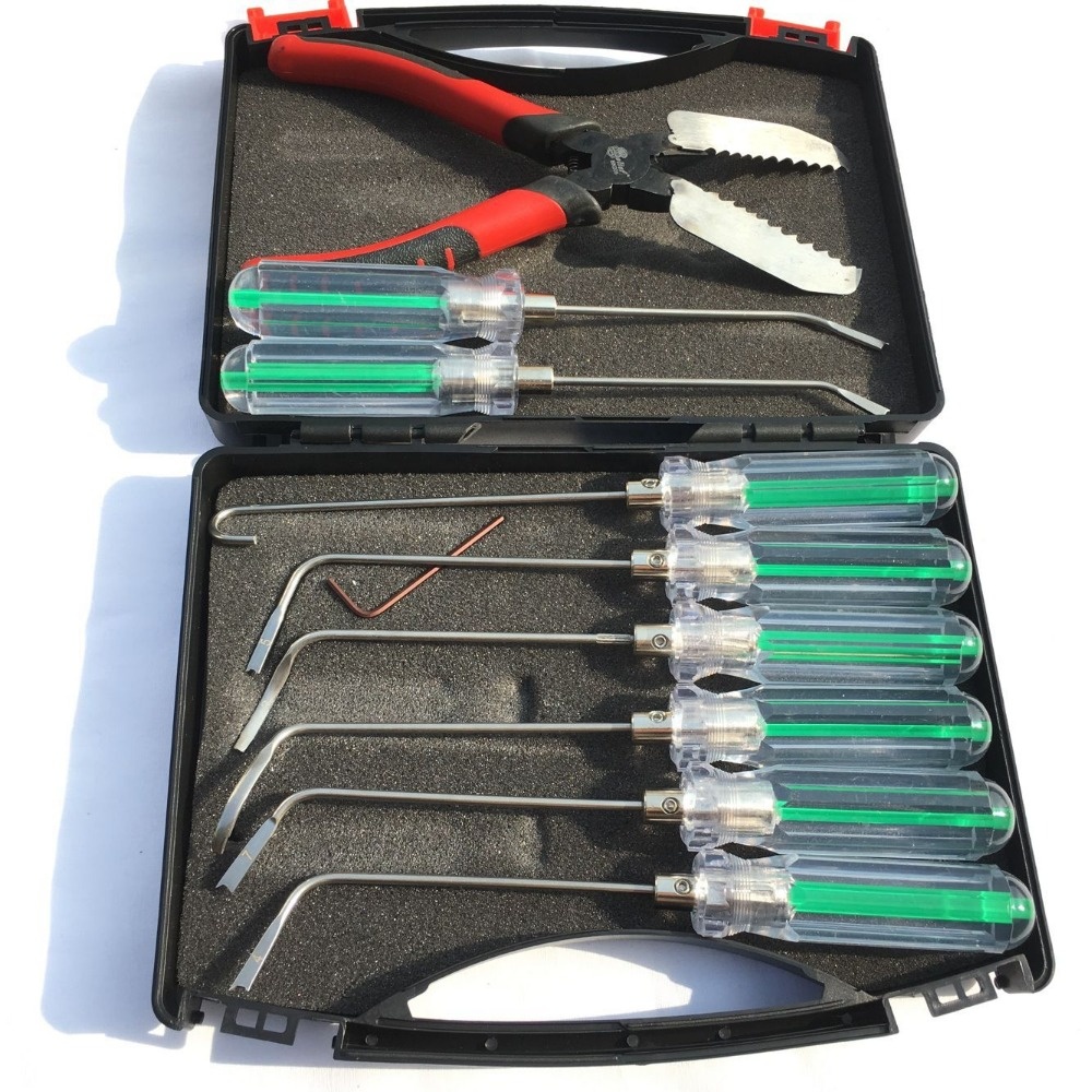 

HUK 8-Piece Multifunction Locksmith Unlocker Set with Door Wrench Hook