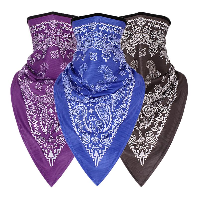 

Scarves 3PC Unisex Bandana Tube Multi-function Face Neck Gaiter Scarf Cycling Hairwrap Headband Headwear Cap #LR3