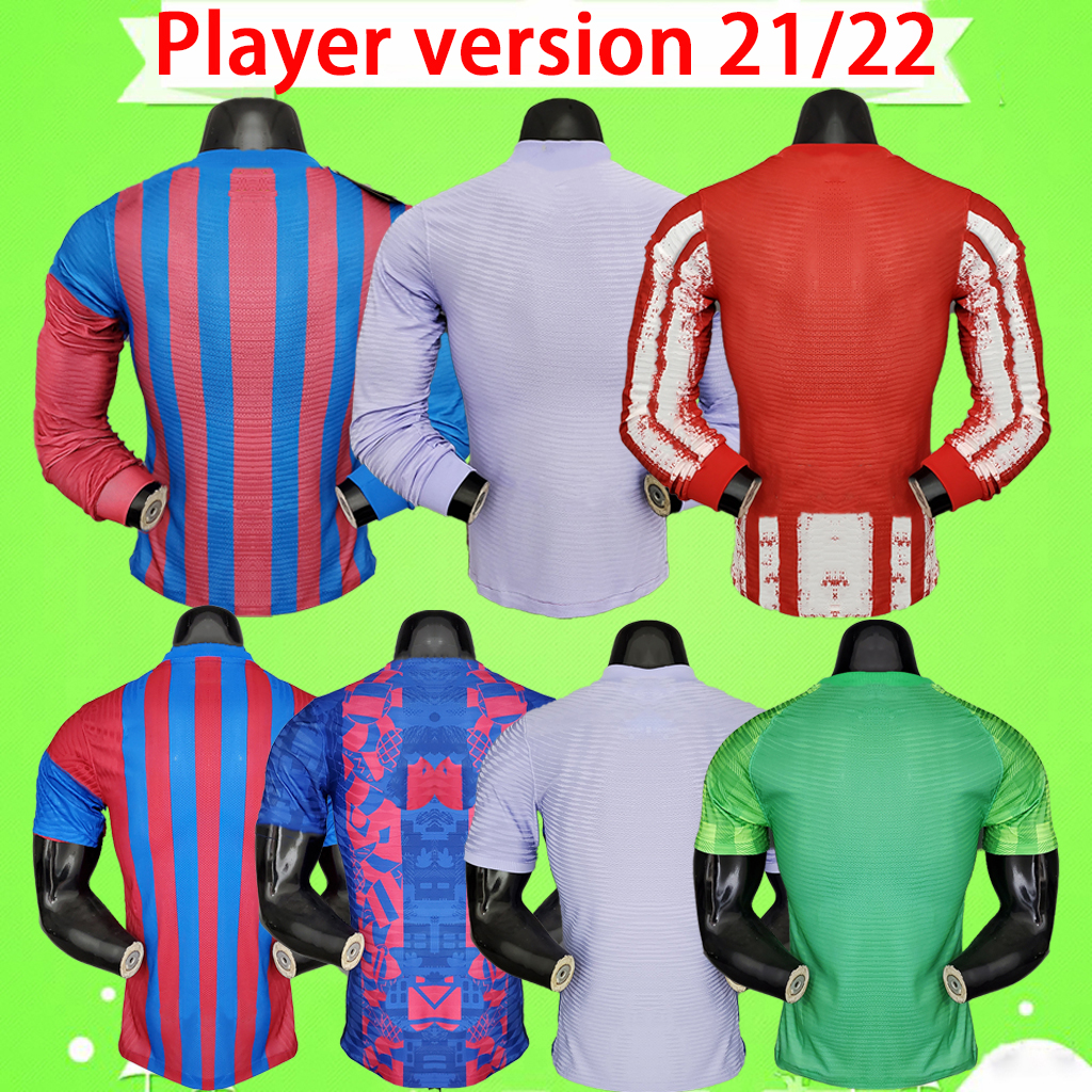 

Player version long sleeve short 2021 2022 real soccer jerseys 21 22 madrid football shirts uniform full S-2XL tops M. LLORENTE KOKE SAUL SUAREZ JOÃO FÉLIX, 21/22 player version