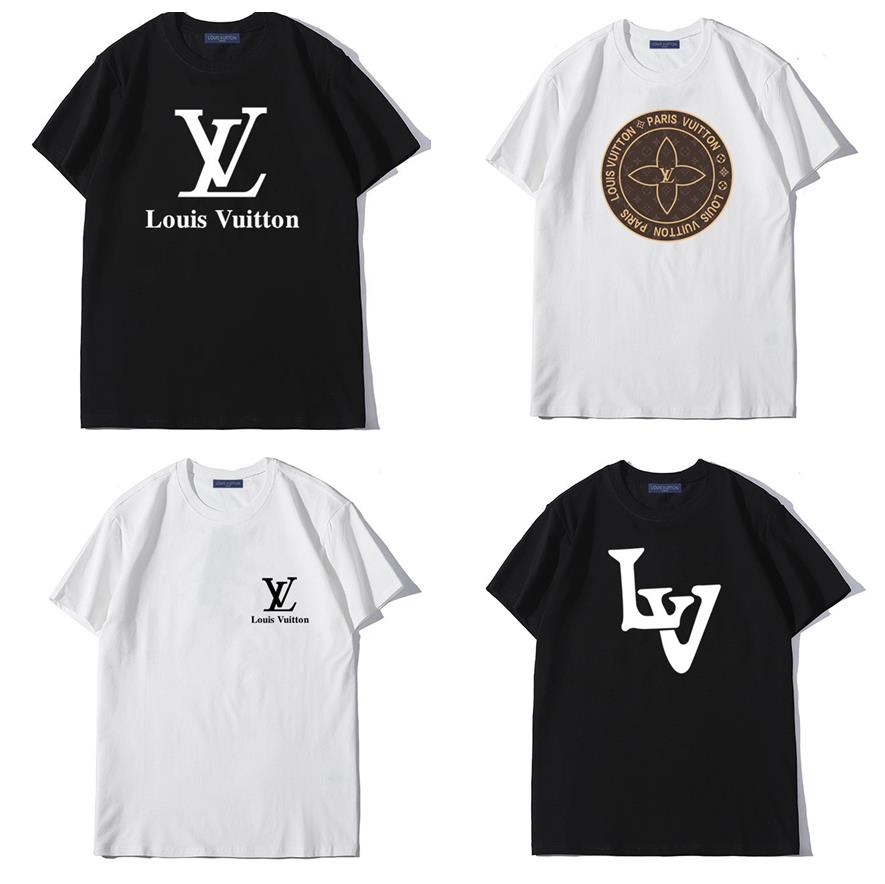 

Men' T-shirts Summer Short Sleeves Fashion Printed Tops Casual Outdoor Mens Tees Crew Neck Clothes 21SS 12 Colors M-3XL GGLVLouisVittonVutton