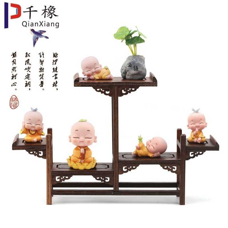 

Cute little monk boutique lovely in net red fashion new car enamel ornaments