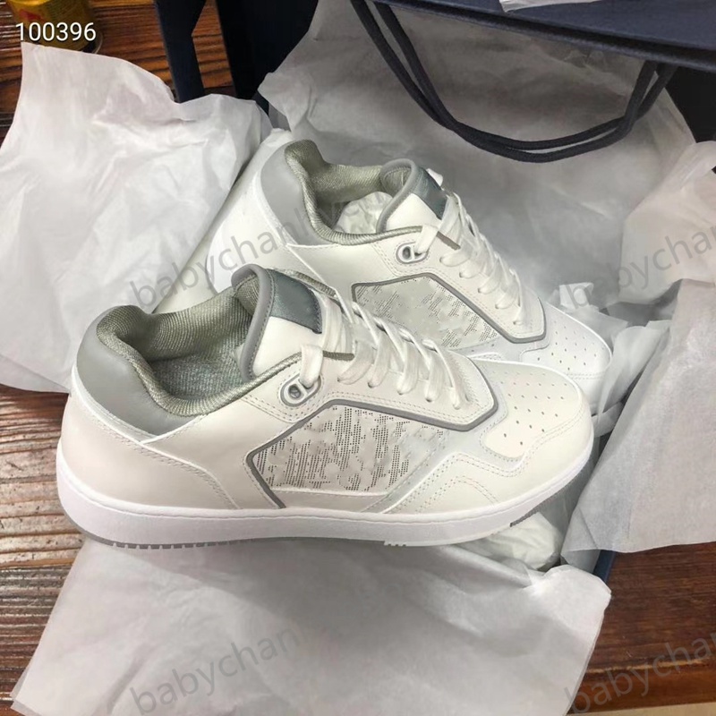 

new 1.1 high quality sneakers white black smooth leather white Oblique Galaxy printed casual shoes fashion kids shoes