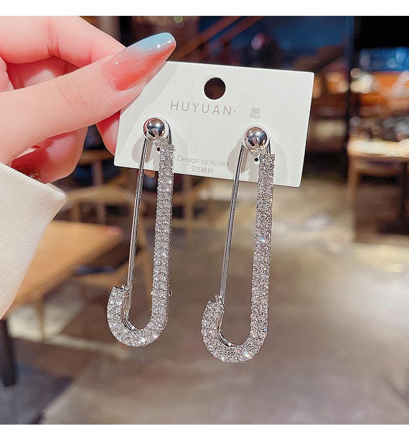 

Dangle & Chandelier Statement Pin Drop Earrings Cubic Zirconia Hanging For Women Multi Purpose Minimalist Emo Hip Hop Jewelry Gifts