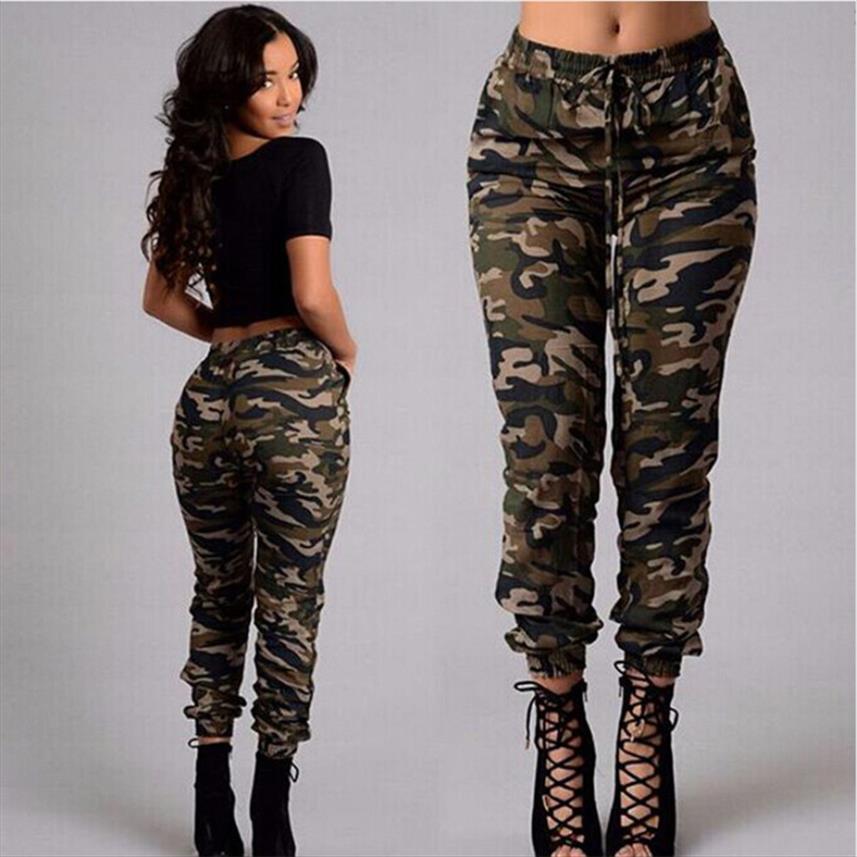 

3xl 4xl 5xl women capris plus size camouflage joggers sweatpants print elastic waist casual oversized camo trousers female, Black;white