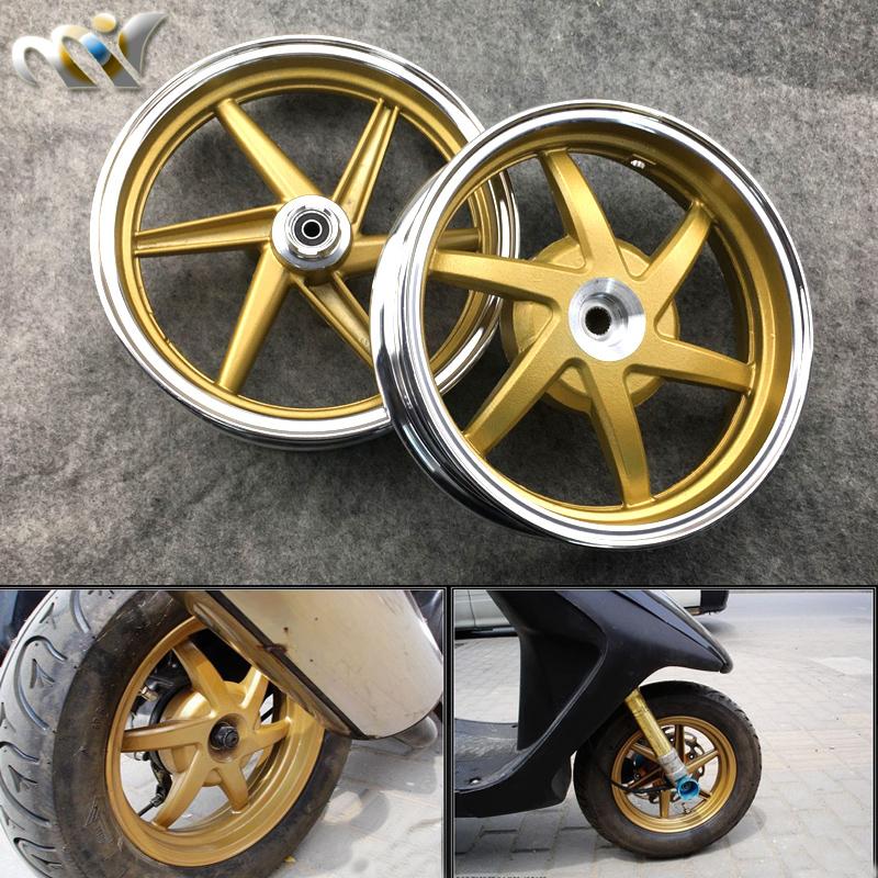 

MOFO motorcycle modified wheel Disc brake for DIO AF18 AF27 AF28 Z4 ZX AF34 AF35 10-inch Aluminum Alloy front back Wheels Rim