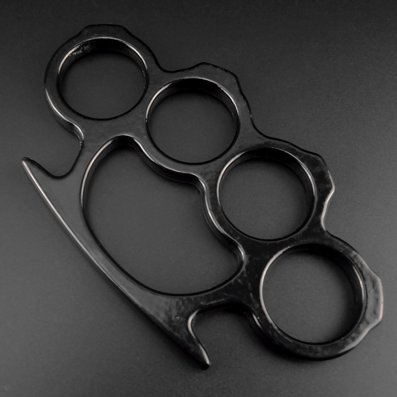 

Hand Tools Zinc Alloy Martial Arts Fighting Metal Fingers Tiger Four Fist Clasp Ring Hand Iron Brace