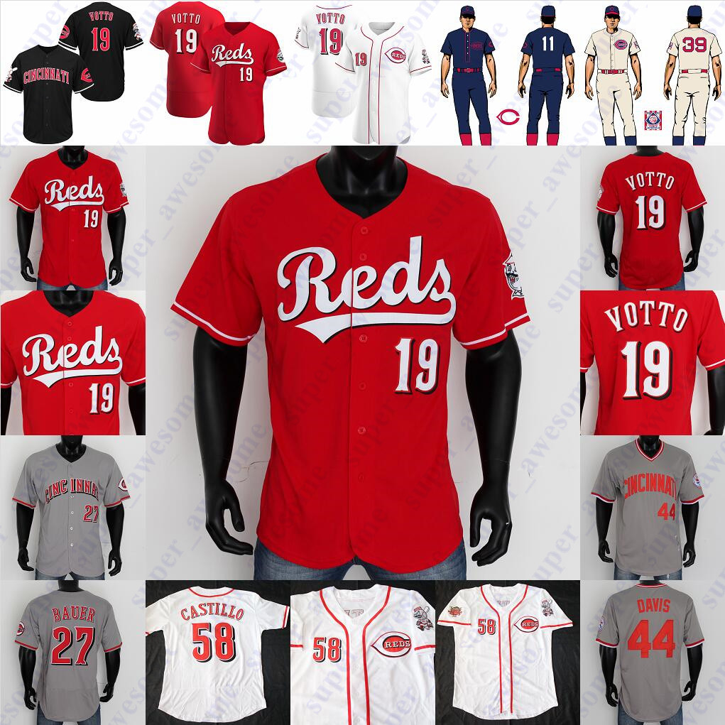 

Mike 9 Moustakas Jersey Amir Garrett Sonny Gray Kyle Farmer Tyler Stephenson Mark Payton Scott Heineman Holder Jose Garcia Deivy Grullon Brandon Bailey, 1911 navy pullover