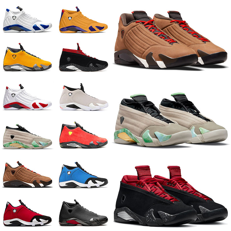

Basketball Shoes Jumpman 14 14s XIV Mens Red Lipstick Toro Winterized Fortune University Gold Ferrar Yellow Black Desert Sand Sports Sneakers Designer Trainers, B1 red lipstick