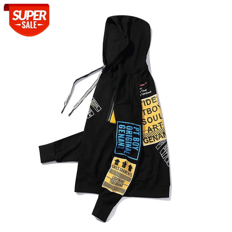 

SEVEYFAN Men's Hooded Sweatshirt Print Hoodie Long Sleeve Loose Sports Casual Hoodie Men's Pullover Jacket #714p, Black