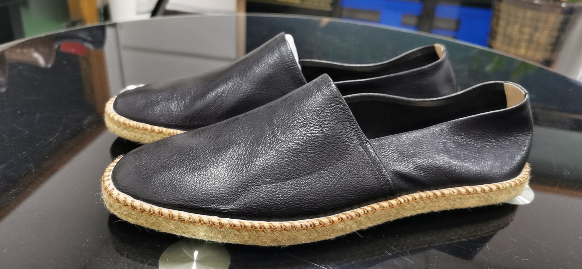 

newest sandal slipper Lambskin men's shoes driver's travel shoes hemp rope full edge, rubber non-slip wear-resistant sole, high-end comfor, Customize