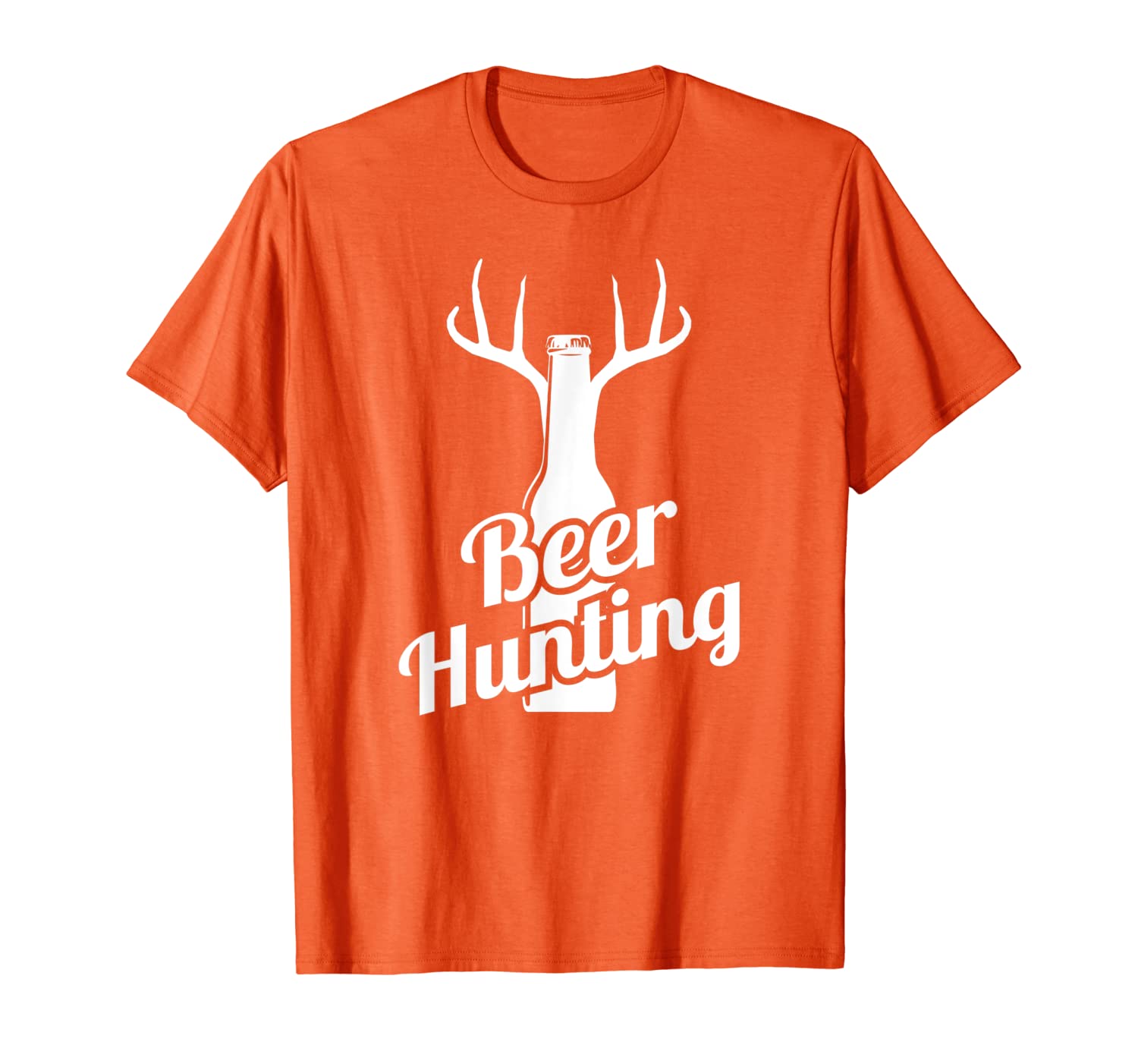 

beer hunting funny deer hunter t shirt, White;black