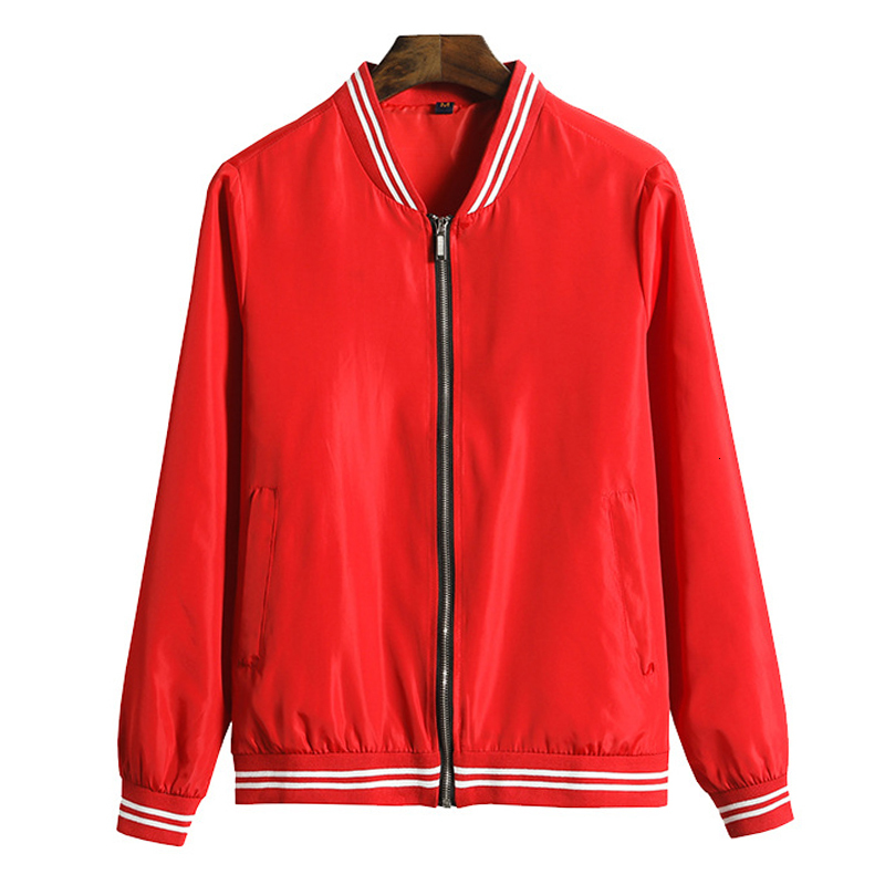 

2021 New Arrival Senior Fashion Sale Take a Standard Female Baseball Uniform Zipper Male Sleeve Clothes Bomber Jacket K9j6, See chart