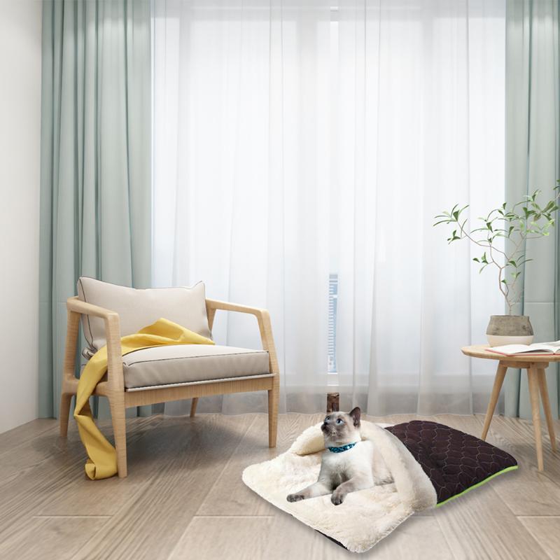 

Winter Warm Slippers Shape Dog Bed High Quality Warm Soft Cat Dog Bed House For Cats Sleeping Mat Pet Accessories