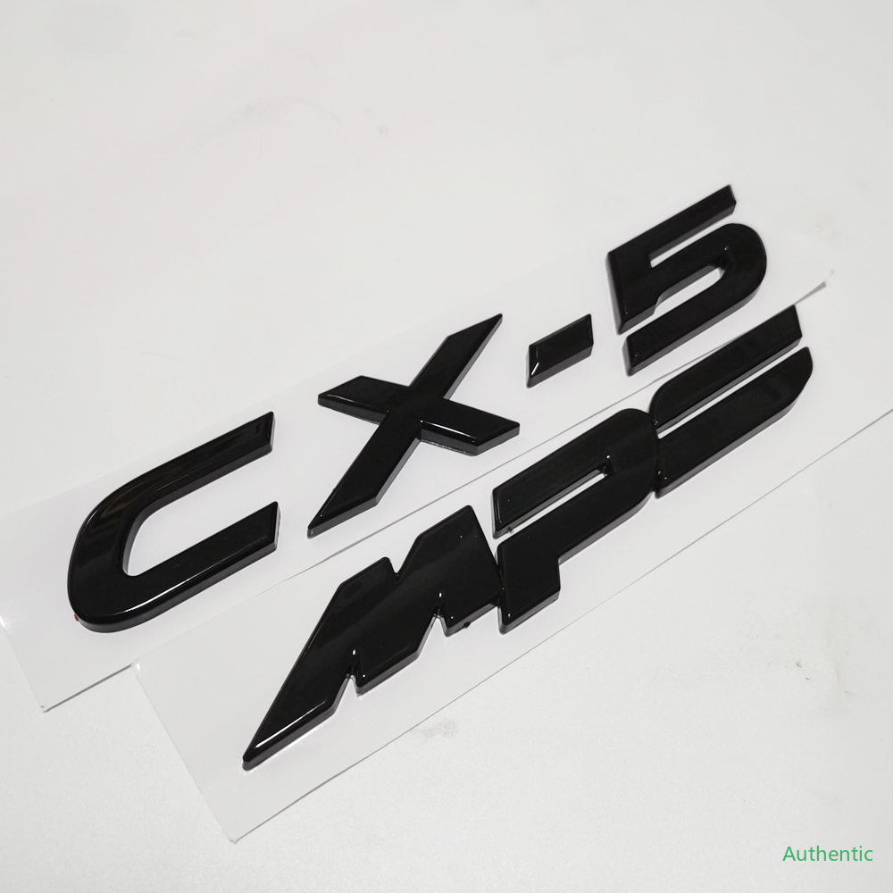 

Glossy Black Emblem Label Rear Trunk Sticker for Mazda MPS CX5 CX-5 Mazdaspeed Mazda Sticker Mazda CX-5 MPS Logo Sticker ABS