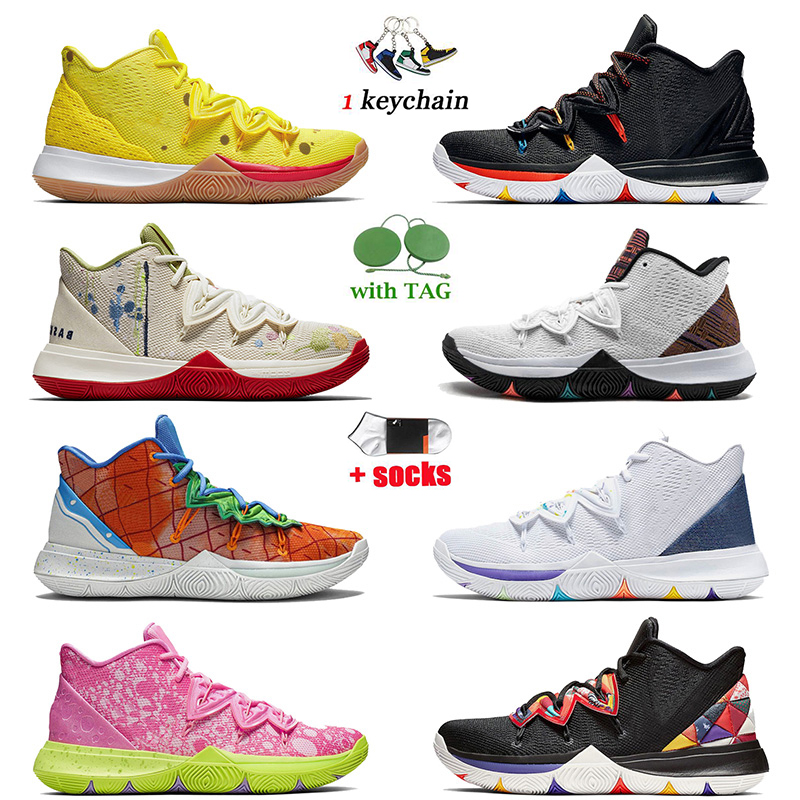 

Top Athletic Luxurys Kyries 5 Basketball Shoes Size 13 For Mens Jumpman Trainers CNY Hero Pineapple House BANDULU EP Ikhet Black Magic 5s Outdoor Sneakers, A40