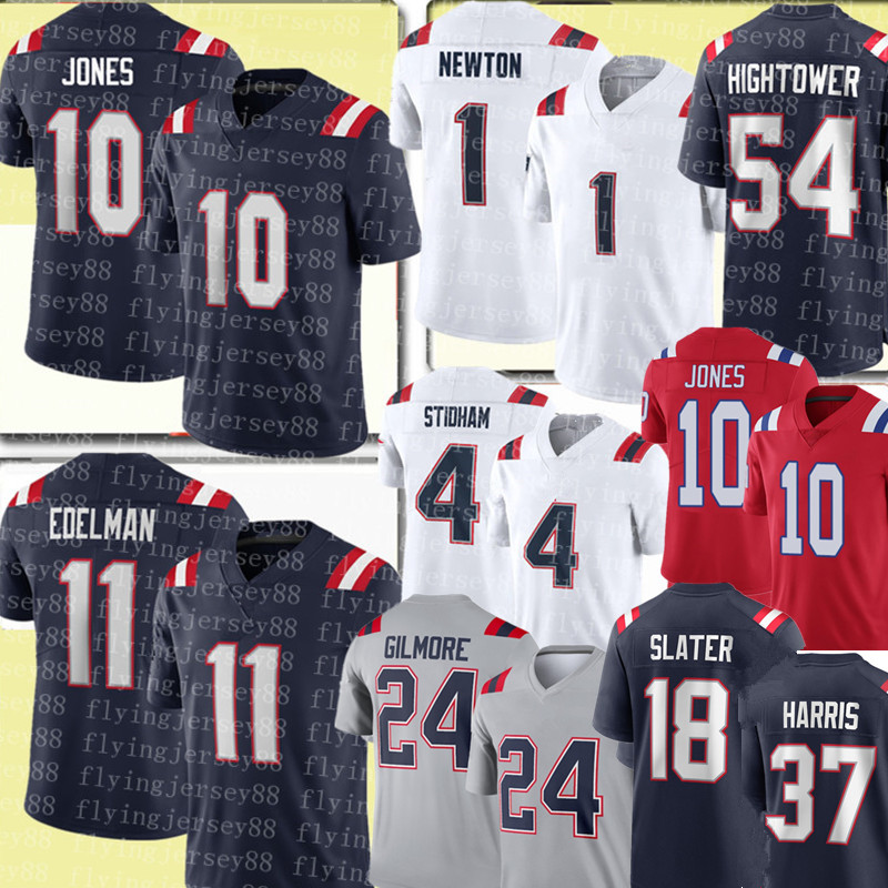 

10 Mac Jones Jersey New Cam Newton England Julian Edelman Patriot Dont'a Hightower Football Jerseys Matthew Slater Stephon Gilmore Damien Harris Jarrett Stidham, New / men {a g}