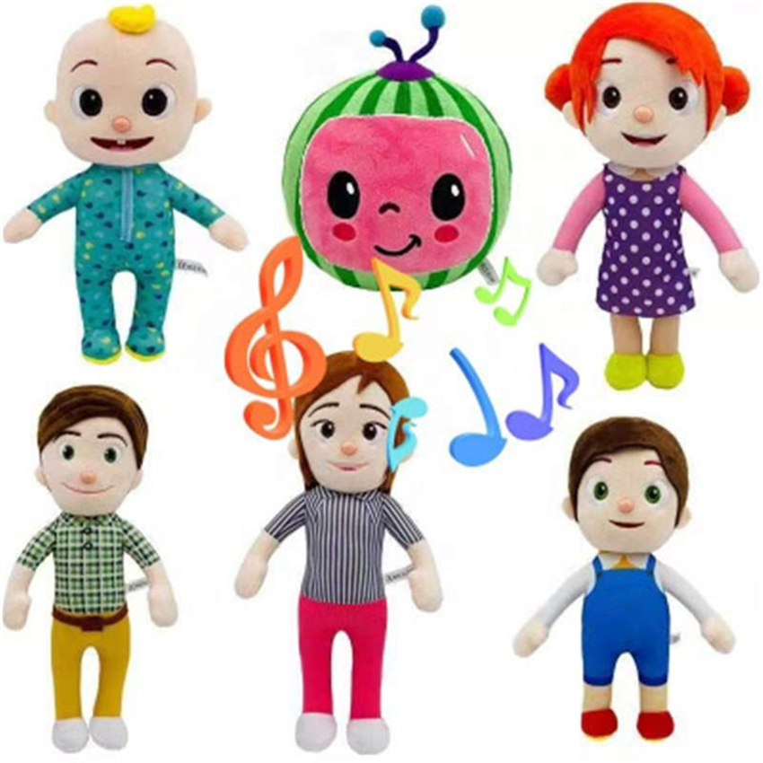 

Cocomelon can Sing Toy Soft Music Cartoon Family Cocomelon Jj Family Sister Brother Mom And Dad Toy Dall Kids Chritmas Gifts