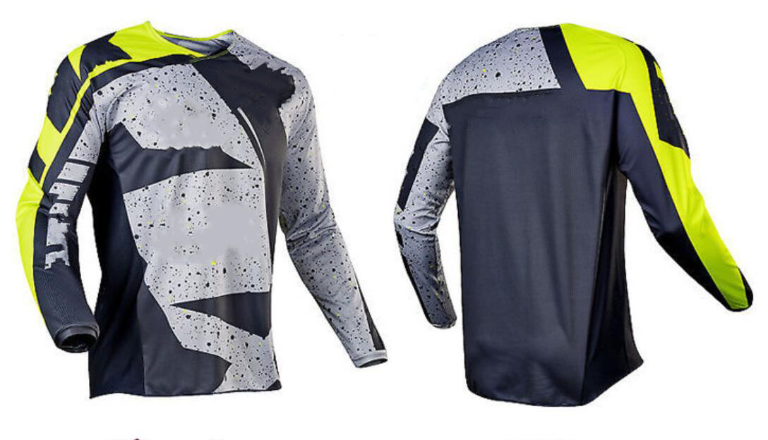 Off-road motorcycle enduro riding jacket men and women long-sleeved mountain bike clothing quick-drying customizable team uniform logo-image-667003544