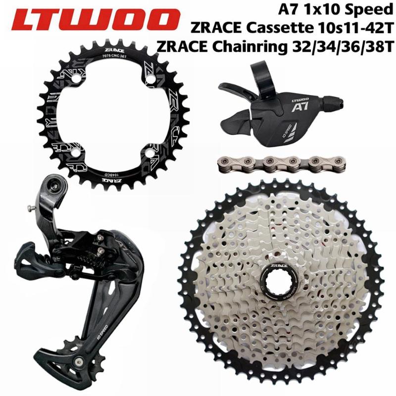 

Bike Derailleurs LTWOO A7 10 Speed Shifter + Rear Derailleur ZRACE Cassettes / Chainring Chain Groupset For PCR BEYOND M6000 DEORE MTB