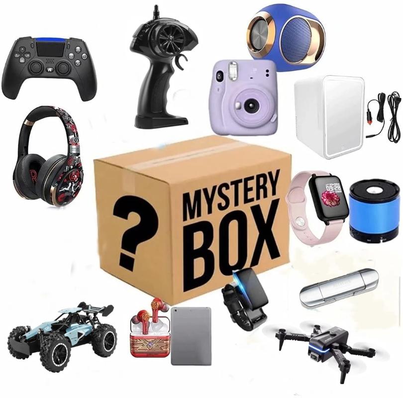 

Game Controllers & Joysticks Lucky Mystery Box Mysterious Random Products A Chance To Open Such As Drones Smart Band Gamepad Anything Possib