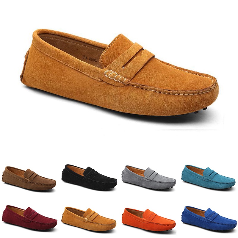 

men casual shoes Espadrilles triple black navy brown wine red taupe green Sky Blue Burgundy mens sneakers outdoor jogging walking forty three