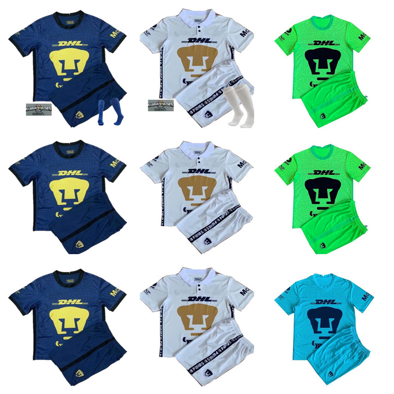 2021-2022 LIGA MX FC Jersey de football de l'UNAM 2022 ITURDE 21 Maillot de Futol Mora Chemise de football G.Gonzalez Uniforme Uniforme Homme adu