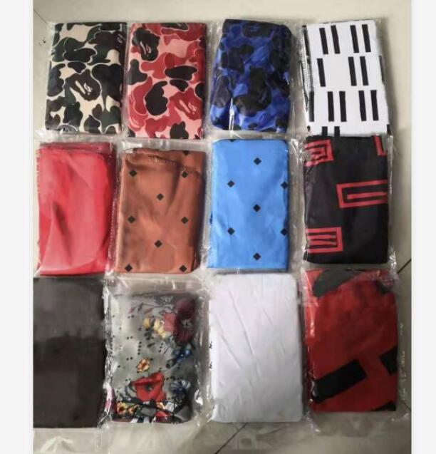 

Fashion 50 designs Men's Satin Durags Bandana Turban Wigs Men Silky Durag Headwear Headband Pirate Hat Hair Accessories