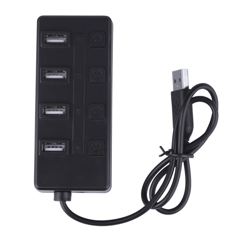 

Ouhaobin 4 Port USB2.0 HUB High Speed 480Mbps Wired Length 60cm For Tablet for mobile phone