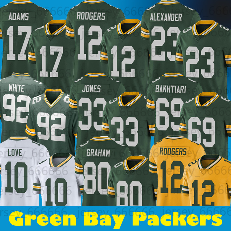 

GreenBayPackersJerseys Aaron Rodgers Aaron Jones Davante Adams Love Robert Tonyan Football Eric Stokes Darnell Savage Kevin King Donald Driver, Custom men jersey(baozhuanggong)
