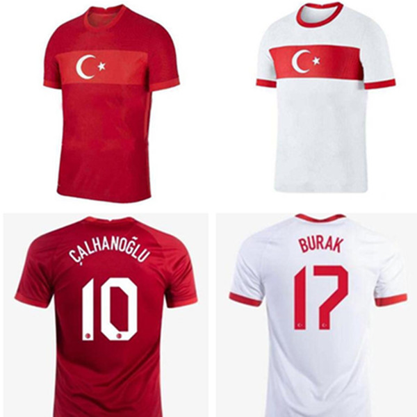 

2021 Turkey National Team Mens Soccer Jerseys ARDA CELIK DEMIRAL OZAN KABAK CALHANOGLU YAZICI Home Away Football Shirt Short Sleeve Uniforms jersey, Colour 1