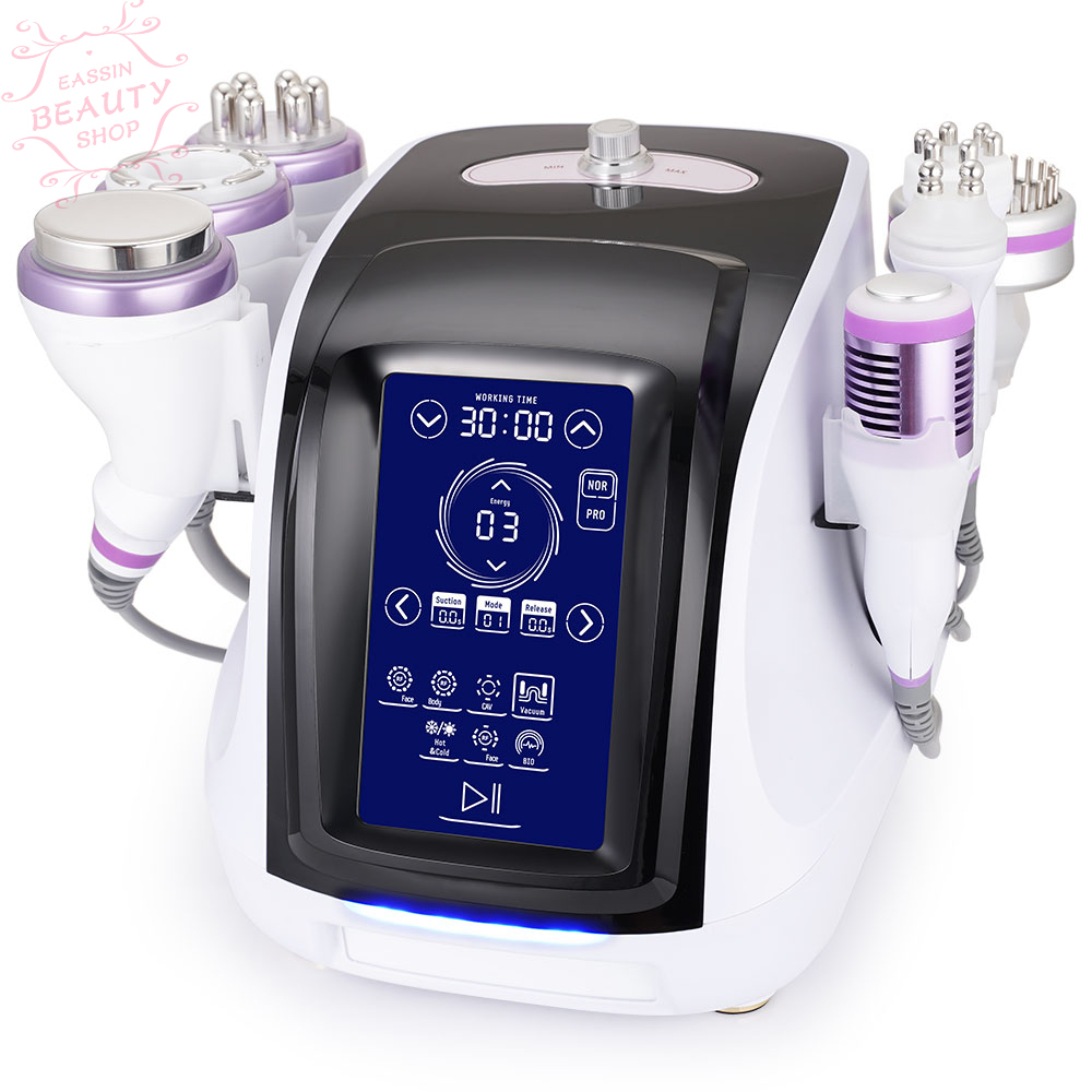 

New Arrival 8 In 1 Ultrasonic Cavitation 40k Vacuum Body Sculpting Beauty Machine
