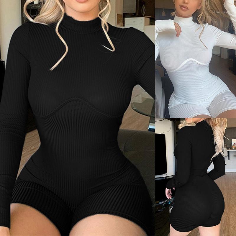 

Summer Solid Color Slim Jumpsuit Female Chest Curve Sports Shorts Women' Jumpsuits & Rompers, Black