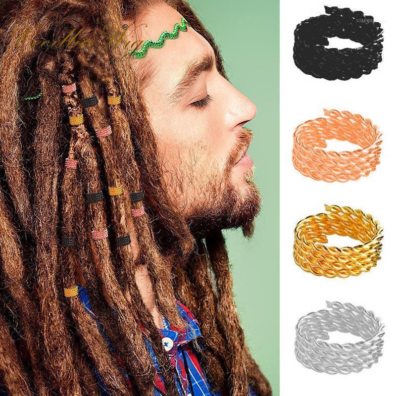 

Hair Clips & Barrettes 117pcs/set Different 23 Styles Charms Braid Dread Dreadlock Beads Cuffs Rings Jewelry Clasps Accessories, Golden;silver