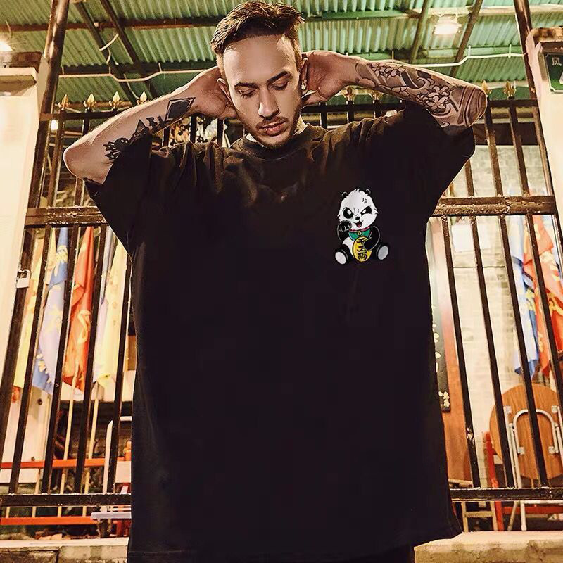 Sundial print men's hip-hop T shirt high quality comfortable and breathable fashion street daily travel home party