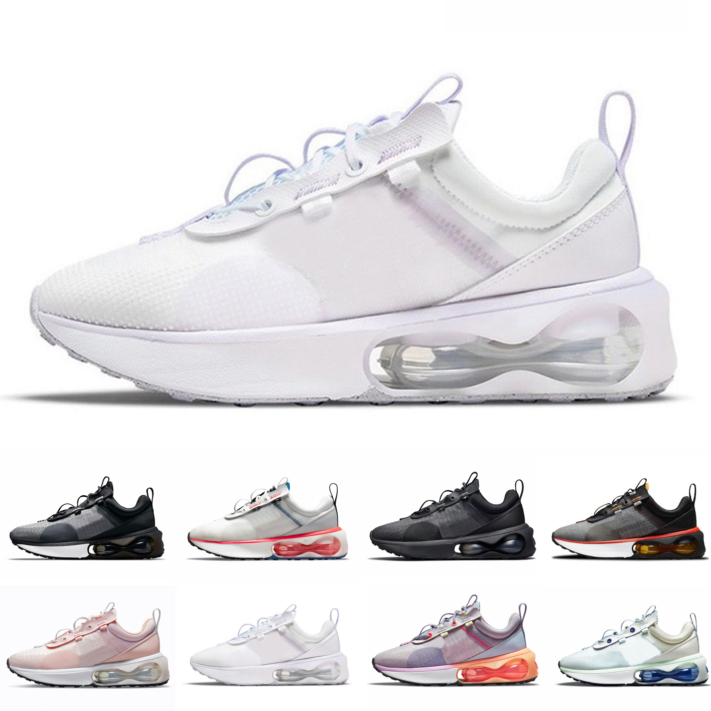 

2021 Mens Running shoes fashion Triple Black Obsidian Gold White Barely Rose Green Venice Navy Crimson Court Purple men women trainers sports sneakers 36-45, Color#8