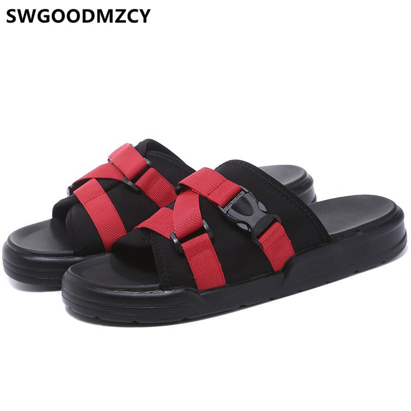 

Slippers Mens Outdoor Beach Casual Summer Men Gladiator Sandals Designer Shoes Zapatos De Hombre Ayakkabi, Black