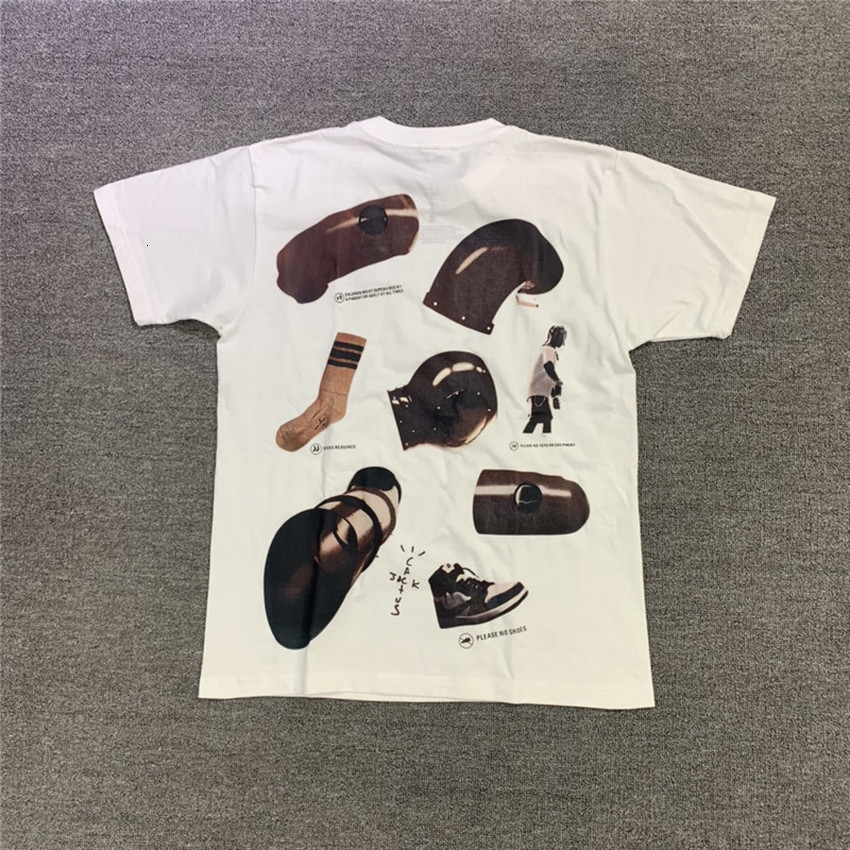 

2021 New Travis Scott Cactus Jack Rules T-shirt Women 1:1 Best Quality Summer Style Jackboys Top Tees Men Clothing Harajuku 9qyf, 20