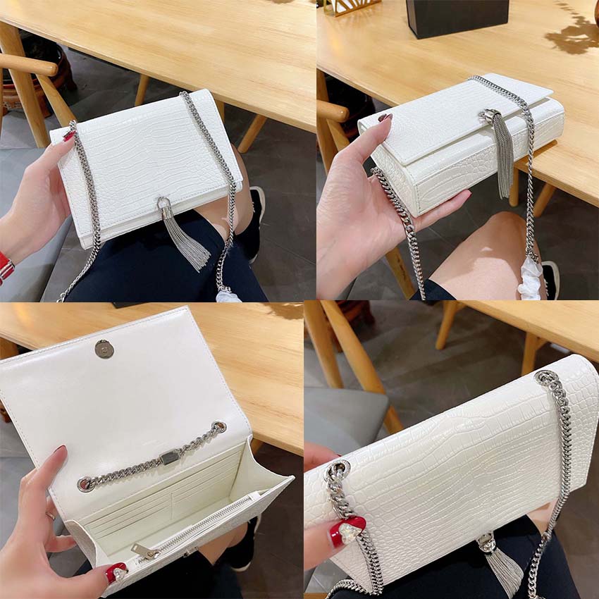 

High quality designer bags lady shoulder bag handbag purse color inner clip classic stripe multifunctional large capacity 05, #5