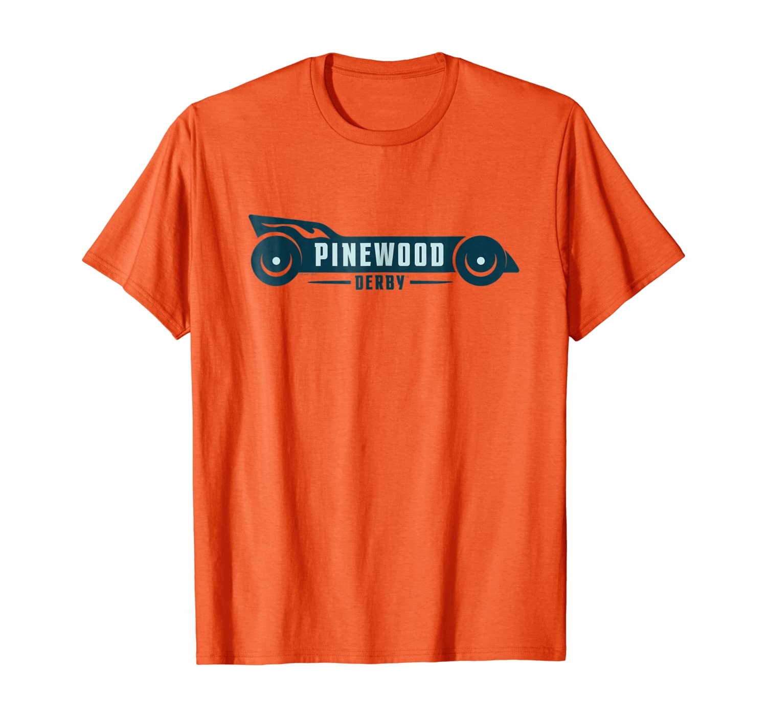 

Officially Licensed Pinewood Derby Car Shirt, White;black