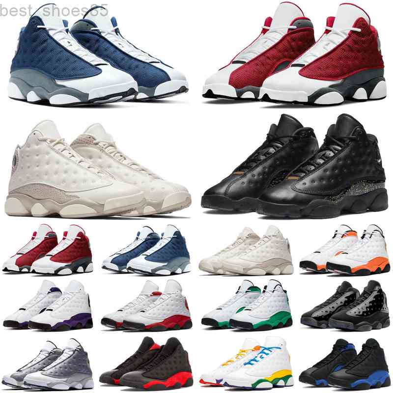 

jumpman men basketball shoes 13 13s Hyper Royal Red Flint Chicago Lucky Green Gold Glitter Phantom mens trainers sports sneakers, #28 bred