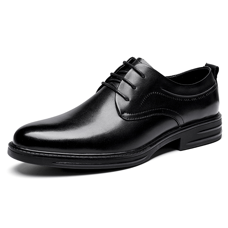 2021mmen robe chaussures Derbies style véritable cuir véritable talon faible caoutchouc printemps chute de l'Europe et l'Amérique populaire gentr